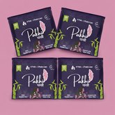 Pack of 4: Pakhi Organic Bamboo Sanitary Pads XL with Anion Strip (24 Pads + 4 Panty Liner)